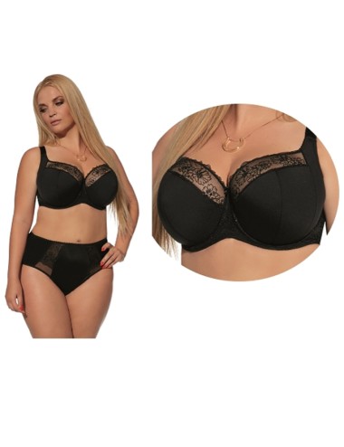 Kris line - reggiseno coppa leggeraafrodyta semi soft nero