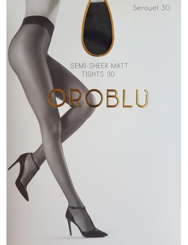 Oroblù - collant velato sensuel 30 vobc01098 black