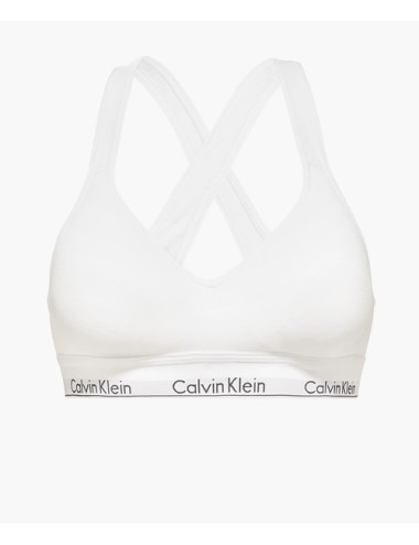 Ck - reggiseno brassierre  000qf1654e 100 bianco