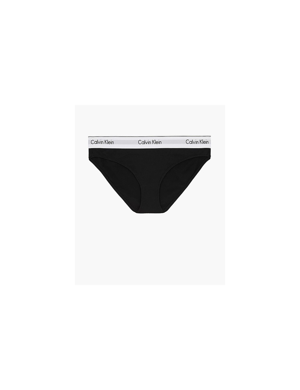 Ck - slip bikini cotton  0000f3787e nero - 7026