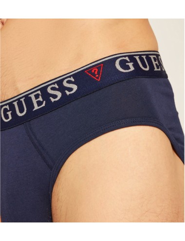 Guess - slip uomo 3packs u97g00 jr003 blu