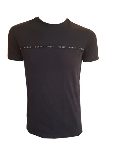 Guess - t-shirt super slim uomo logo u97g02 jr003