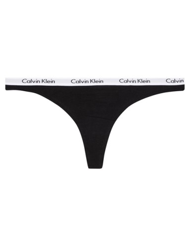 Ck - perizoma 3pack cotton strech 000qd3587e 001