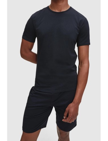 Ck - t-shirt 2pack cotton strech 000nb1088a 001 nero