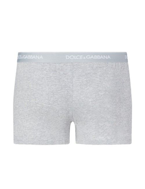 Dolce&gabbana - boxer 2pack strech cotton m9c07j fugiw grigio