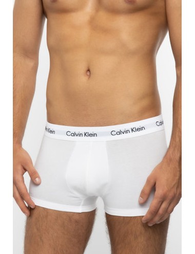 Ck - boxer 3pack cotton strech 0000u2380a 100 bianco