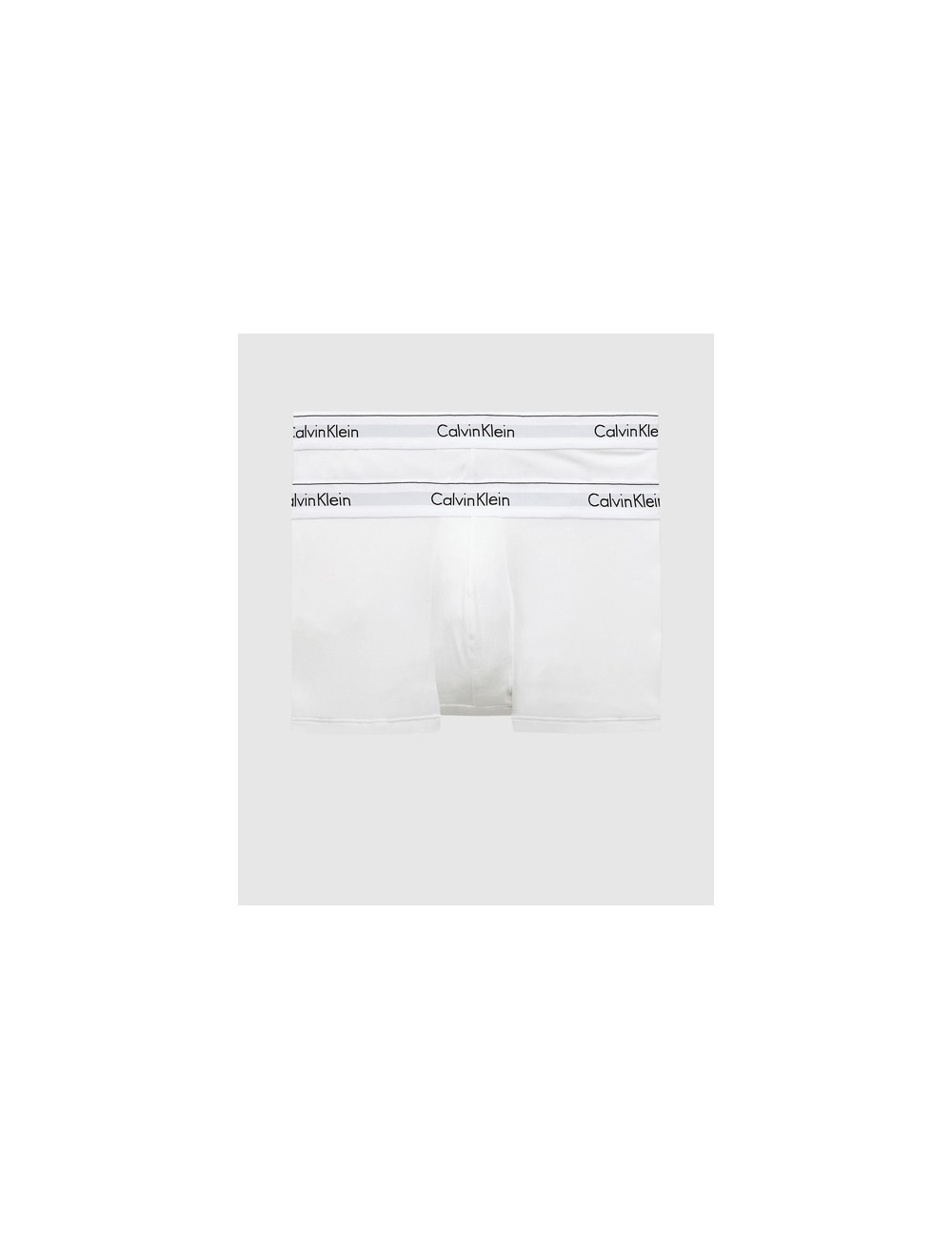 Ck - boxer 2pack modern cotton 000nb1086a bianco