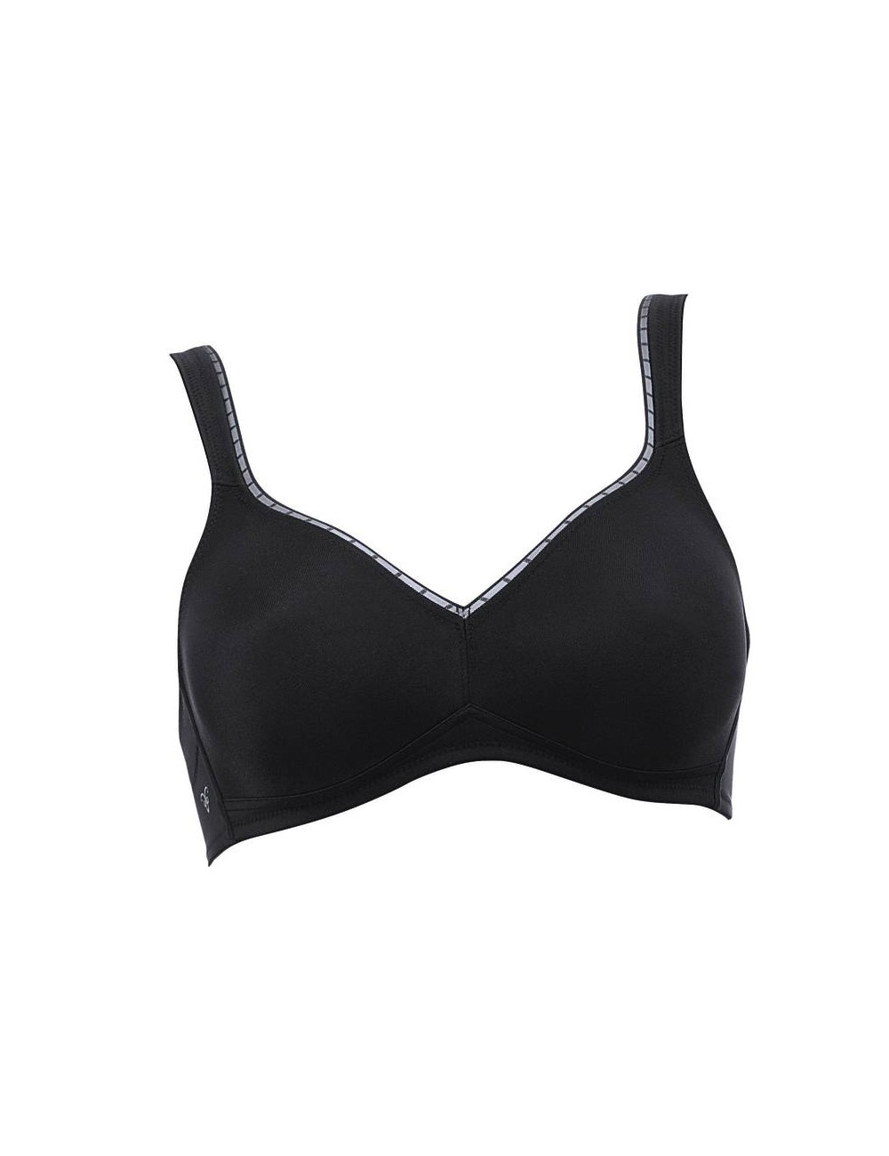 Rosa faia - twin firm reggiseno senza ferretto 5695 nero