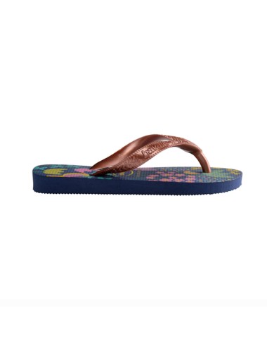 Havaianas - kids flores dark blu/gold 4000052.7182