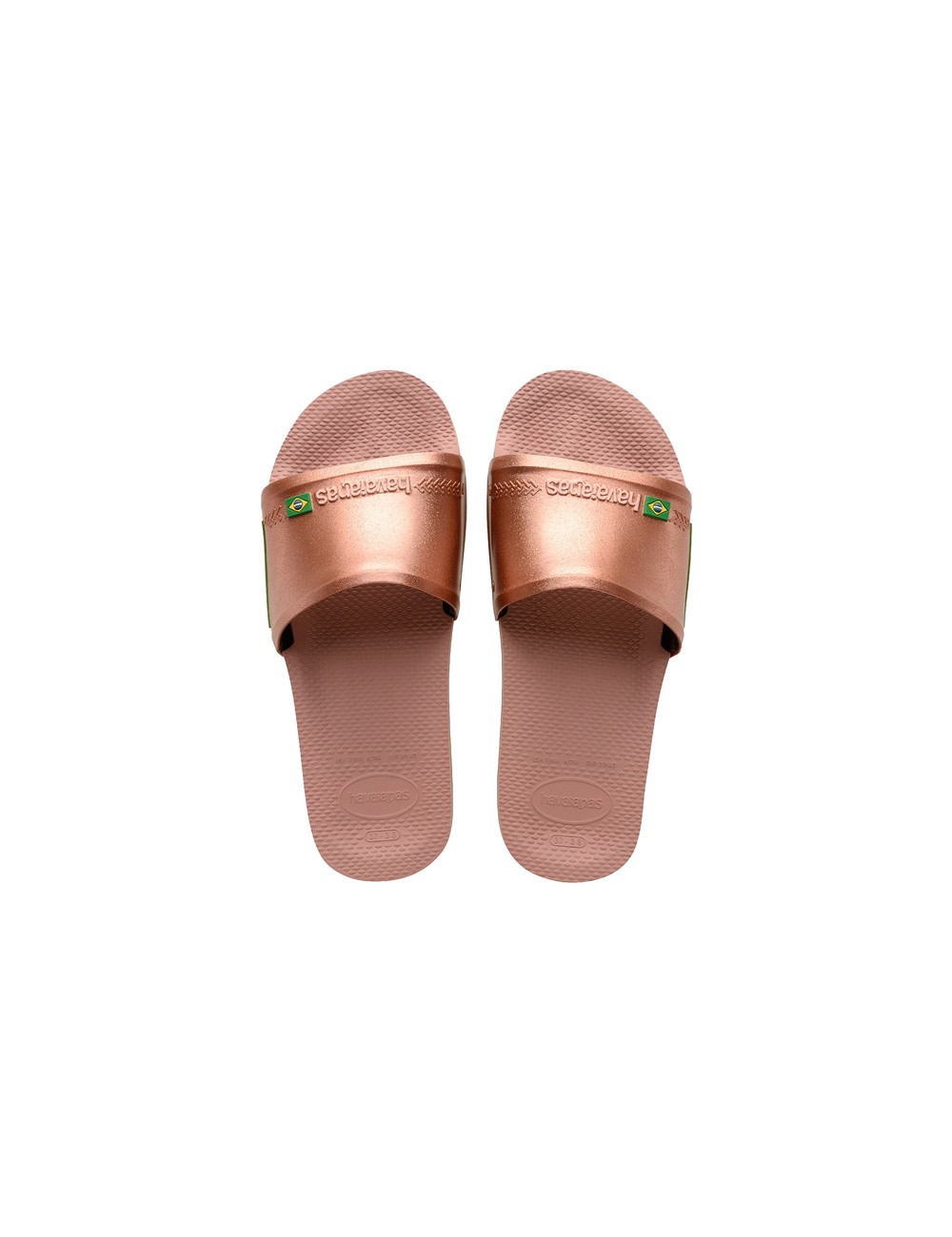 Havaianas - slide brasil crocus rose/gold 4142616.6459 d