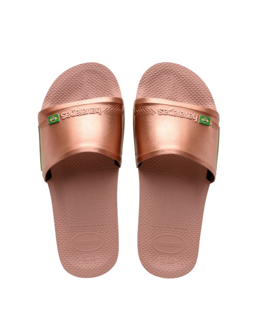 Havaianas - slide brasil crocus rose/gold 4142616.6459 d