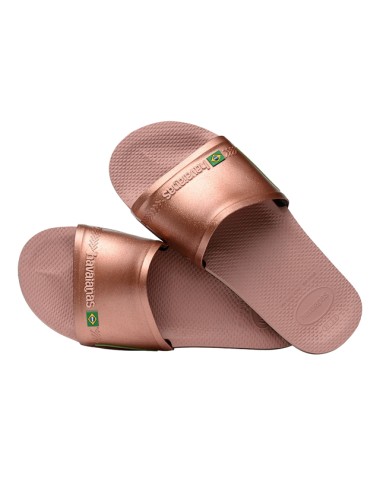 Havaianas - slide brasil crocus rose/gold 4142616.6459 d