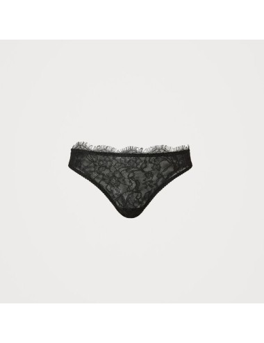 Twinset - slip brasiliana 211ll6377 nero