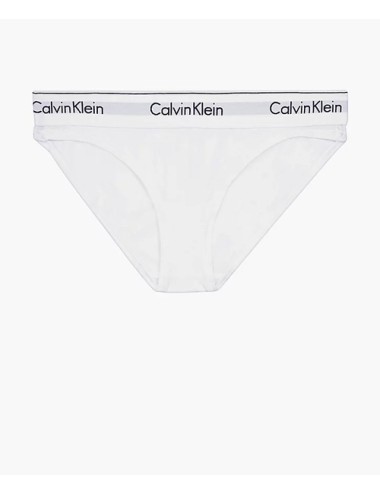 Ck - slip bikini cotton  0000f3787e bianco