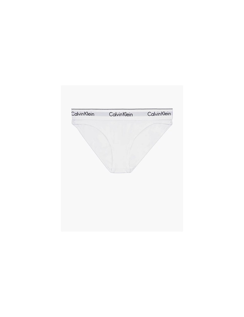 Ck - slip bikini cotton  0000f3787e bianco