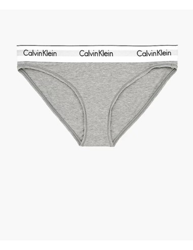 Ck - slip bikini cotton  0000f3787e grigio