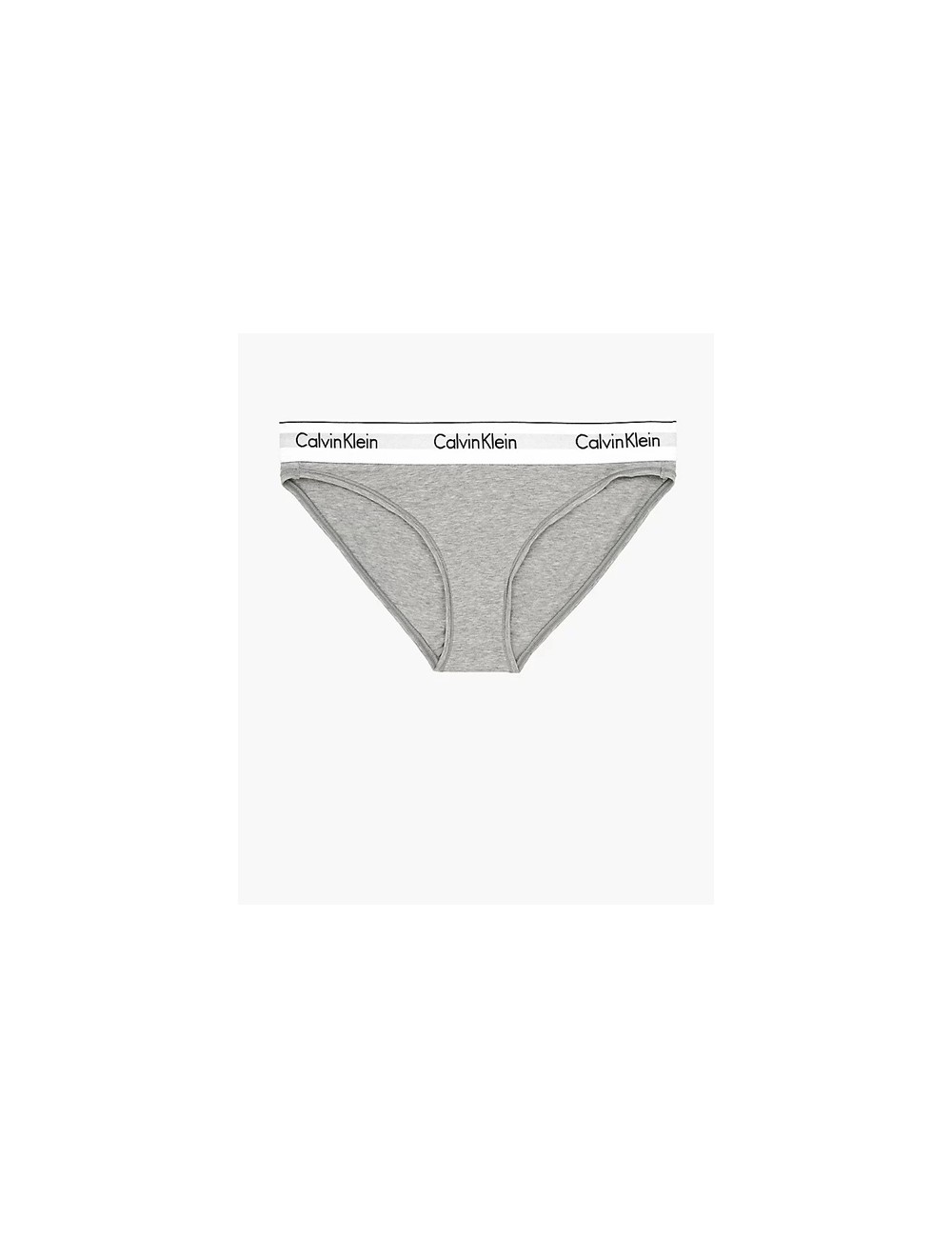 Ck - slip bikini cotton  0000f3787e grigio