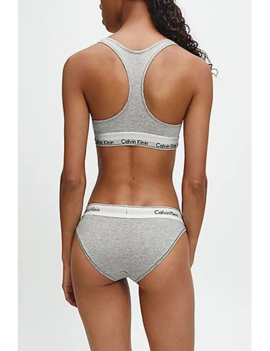 Ck - slip bikini cotton  0000f3787e grigio