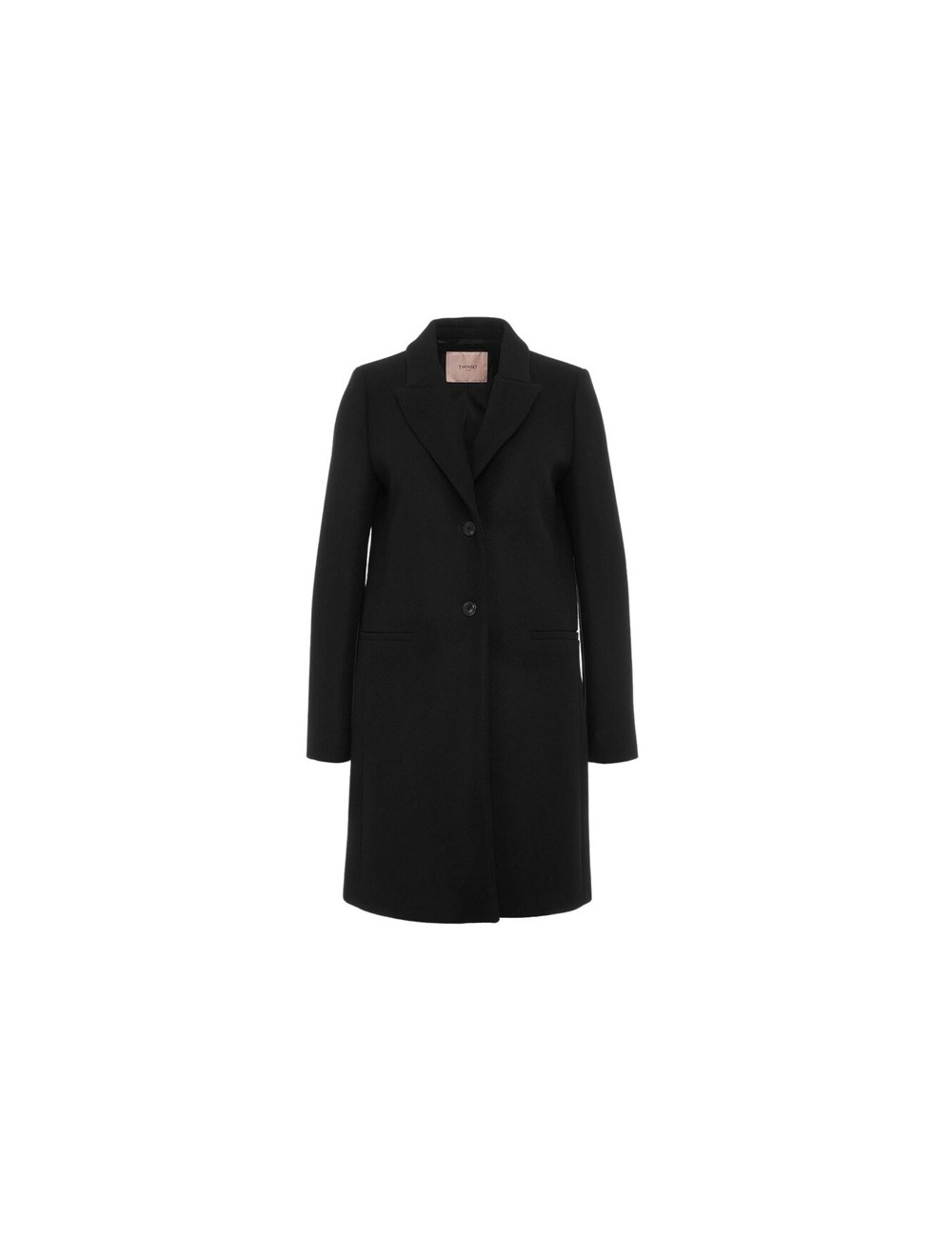 Twinset - cappotto nero 212tp2180 00006