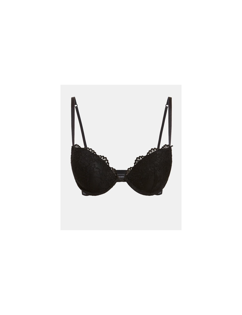 Guess - reggiseno push-up nero o0bc02 pz01c a996