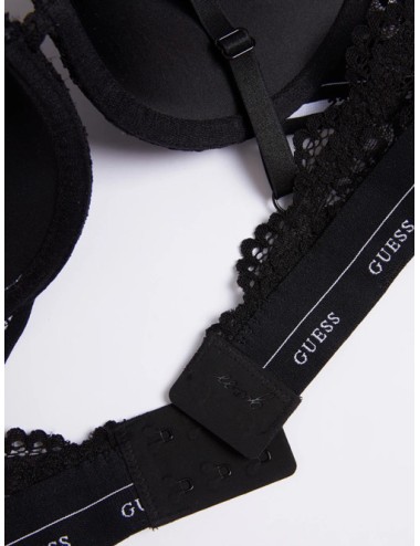 Guess - reggiseno push-up nero o0bc02 pz01c a996