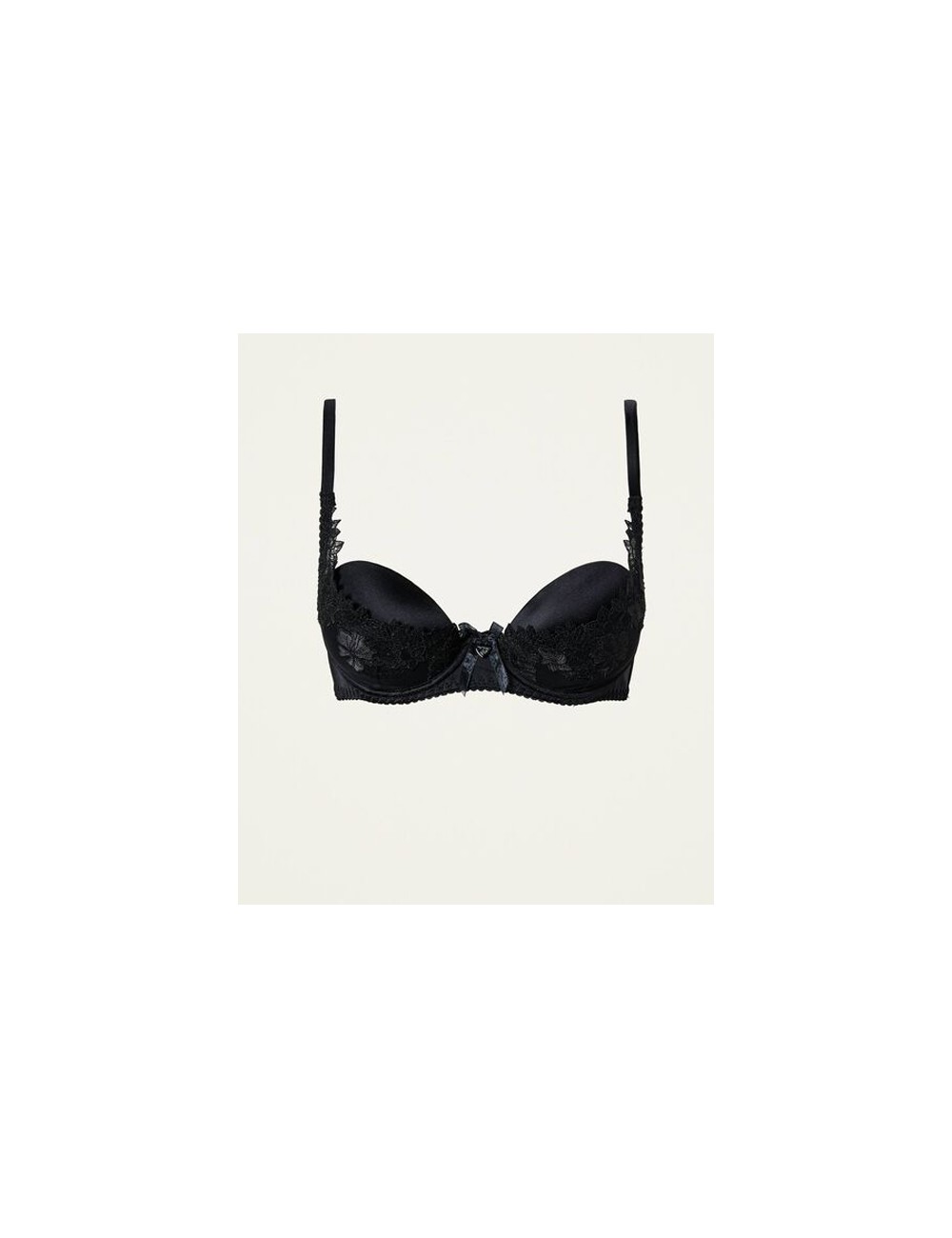 Twinset - reggiseno push-up nero 212ll6f44 00006