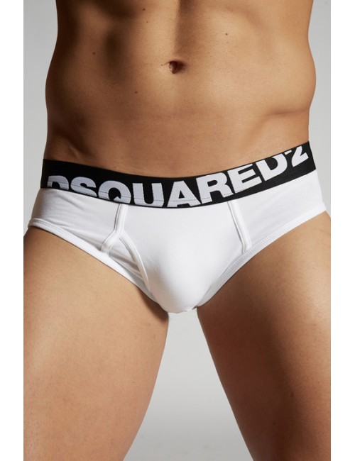 Dsquared2 - slip bi pack dcx670030 100 bianco