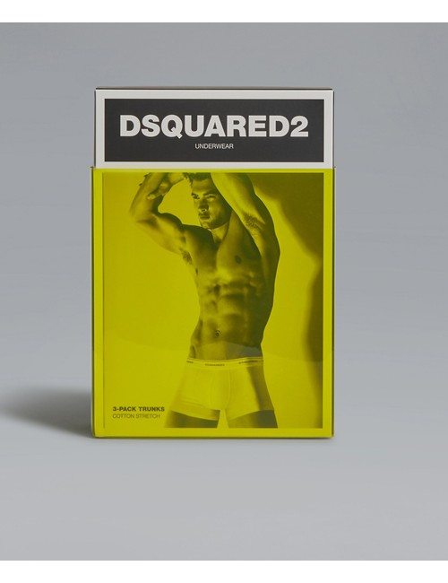 Dsquared2 - boxer tri pack dcxc60040 100 bianco