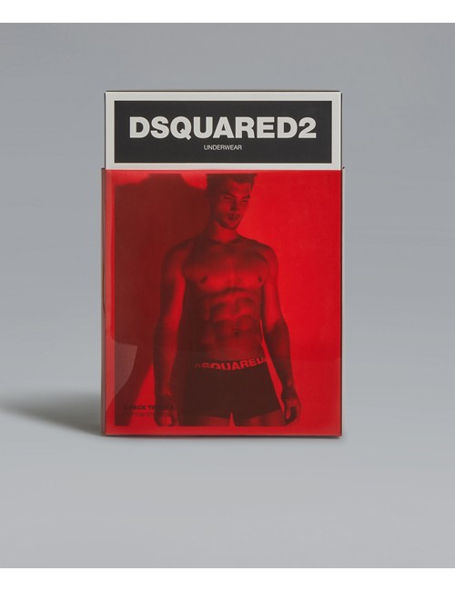 Dsquared2 - boxer bi pack dcxc90030 001 nero