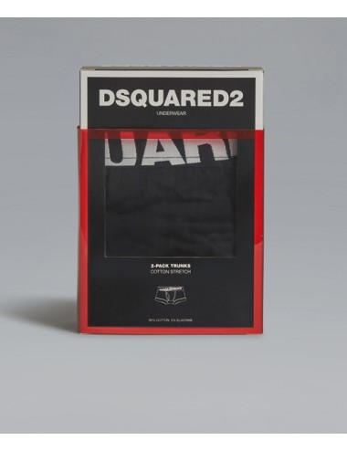 Dsquared2 - boxer bi pack dcxc90030 001 nero