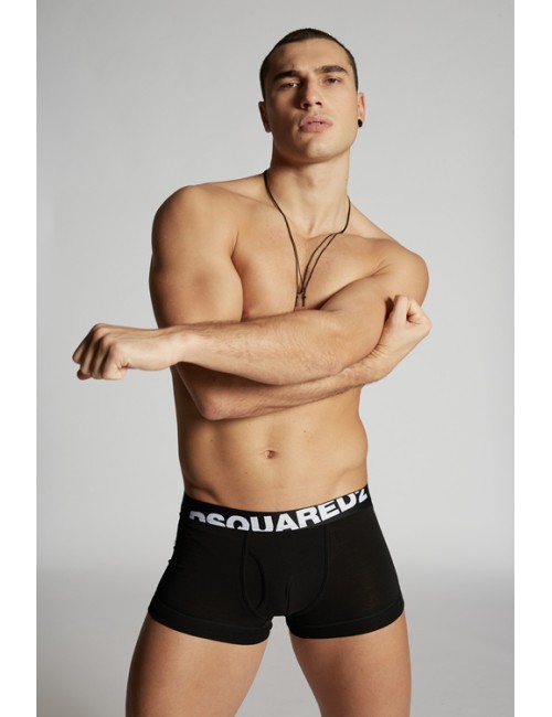 Dsquared2 - boxer bi pack dcxc90030 001 nero