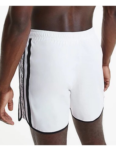 Ck - boxer mare medio - modello runner km0km00737-ycd bianco