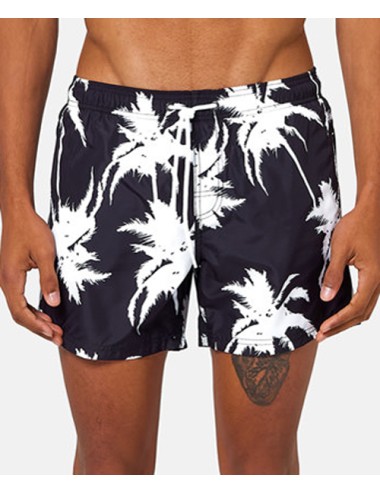 Sundek - boardshort corto con  elastico in vita m633bdrtt4mz 004mz nero