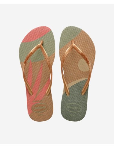 Havaianas - slim palette glow sand grey/golden 4145766.9877 f17