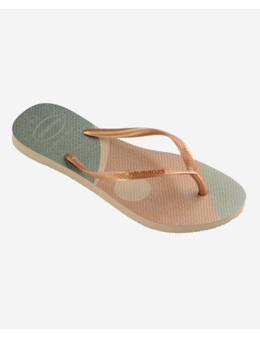 Havaianas - slim palette glow sand grey/golden 4145766.9877 f17