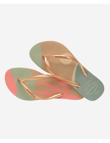 Havaianas - slim palette glow sand grey/golden 4145766.9877 f17