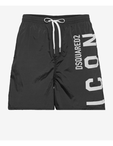 Dsquared2 - boxer lungo icon d7n583950 018 nero