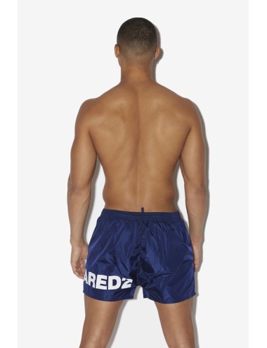 Dsquared2 - boxer midi maxi scritta d7b8p4060 412 blu