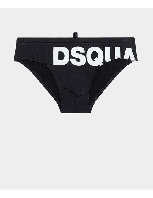 Dsquared2 - slip scritta retro d7b314050 001 nero