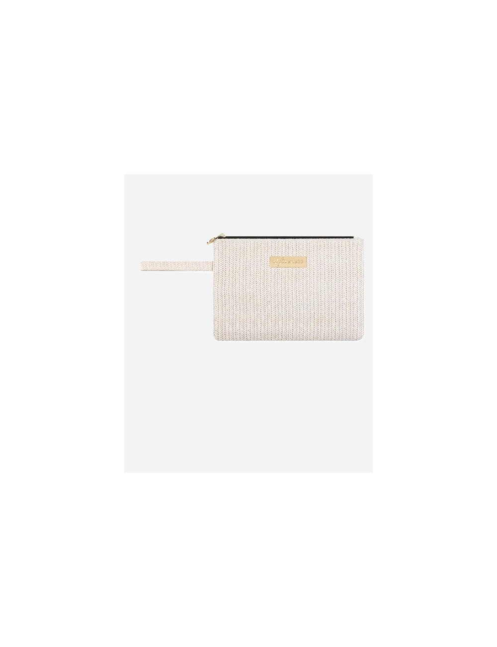 4giveness - pochette capri raffia color fgaw2281  beige