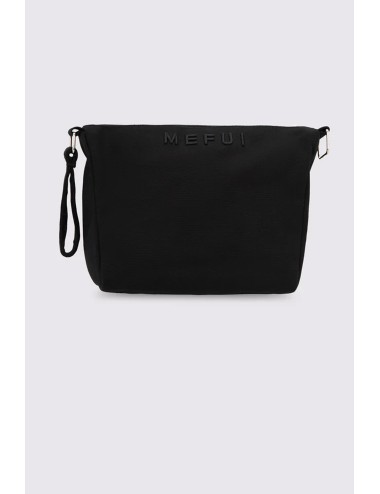 Mefui - pochette in tinta unita mf24-a030bk nero