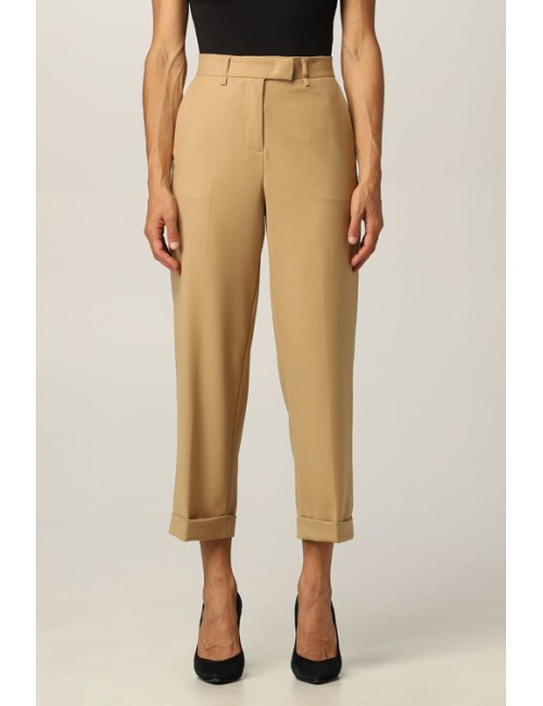 Twinset - pantalone beige 212tp2492 06193