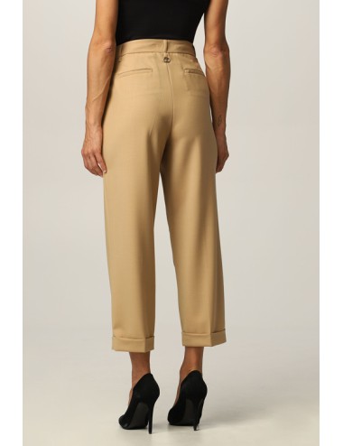 Twinset - pantalone beige 212tp2492 06193