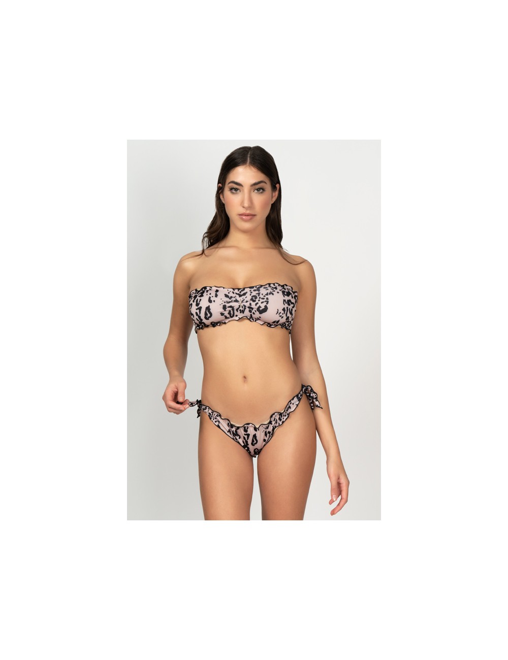 Mefui - bikini fascia frou frou e slip nodi santa monica m22-1511u