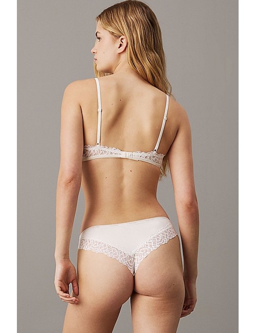 Ck - reggiseno a triangolo - ck attraction ivory 000qf7828e-101