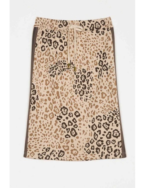 Twinset - gonna animalier jacquard 242li2uee 11920