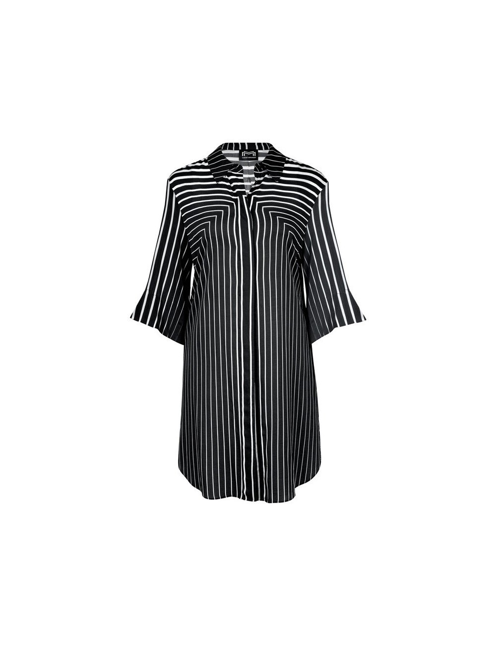 Maryan mehlhorn - beach shirt black-white m3535 529 077