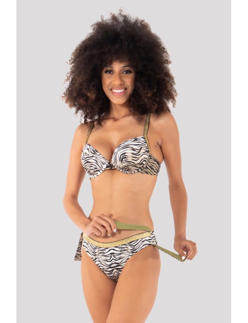 Vacanze italiane - bikini push up nespola wildness vi23-121