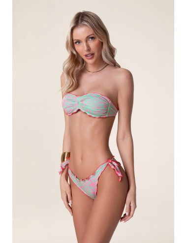 Effek - bikini fascia e slip nodi regolabile frou frou stopped fk24-1341x02