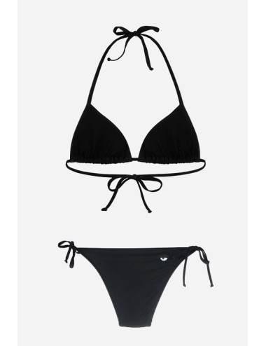 Chiaraferragni - bikini triangolo logo 5706-7106 a0555 nero